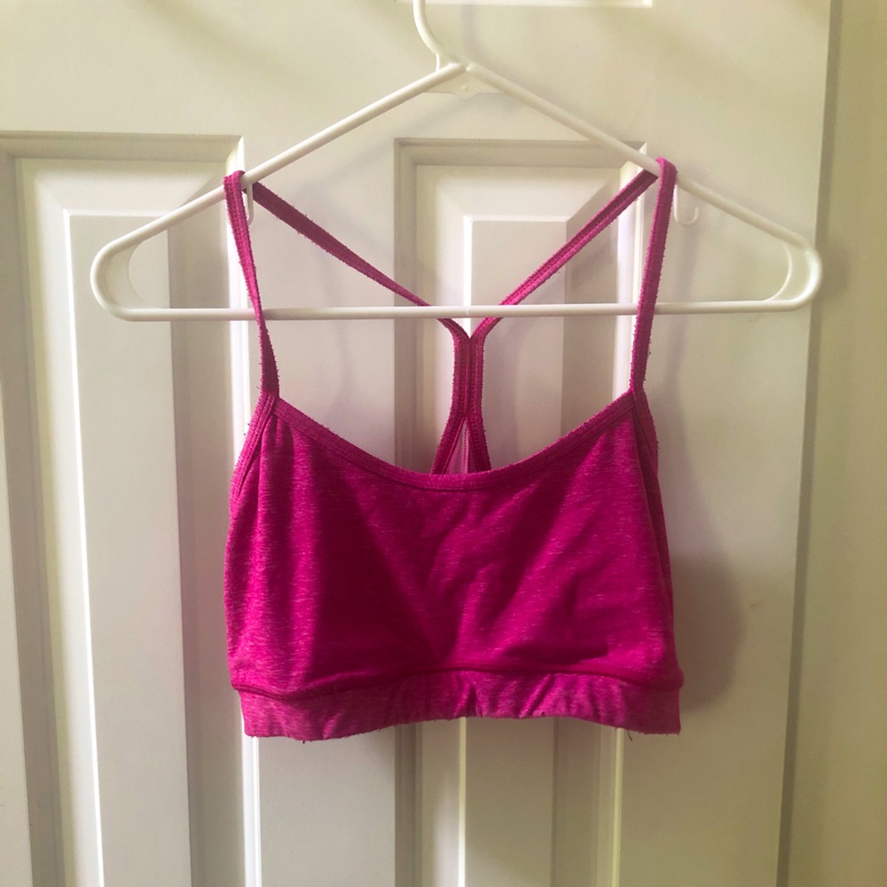 Pink Lululemon Sports Bra - 10